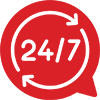 24/7 Dedicated Support